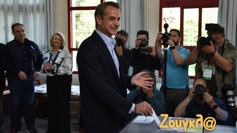 Εκλογές 2023: Ψήφισε ο Κυριάκος Μητσοτάκης – «Σήμερα ψηφίζουμε για το μέλλον μας»